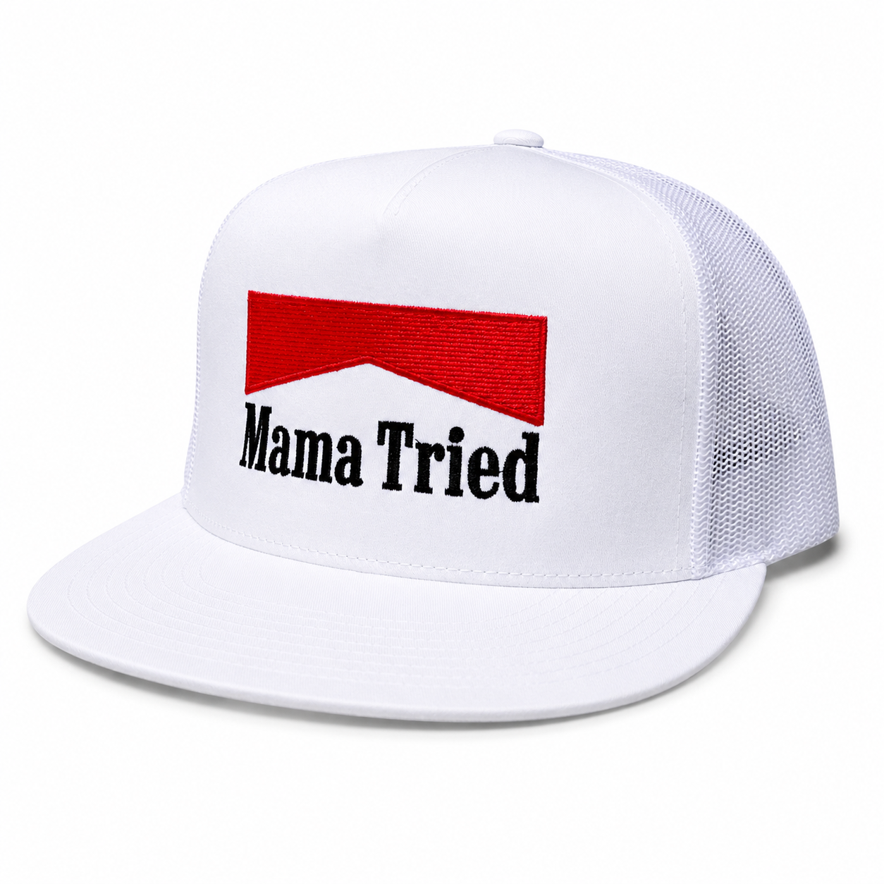 Mama Tried Embroidered Snapback Trucker Hat Unisex