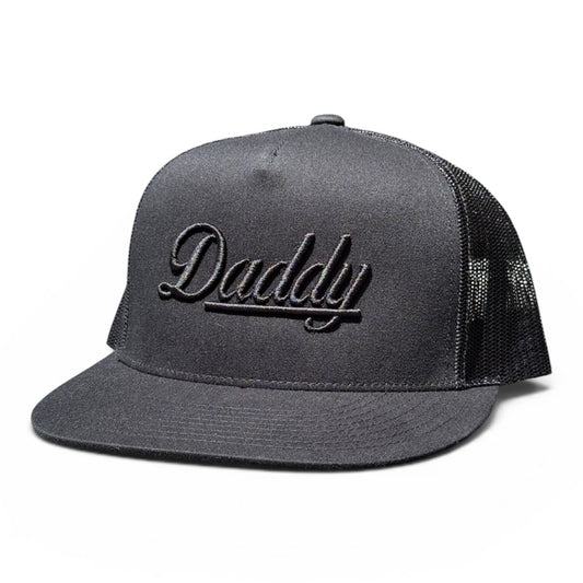 Daddy 3D Embroidery Snapback Trucker Hat Unisex